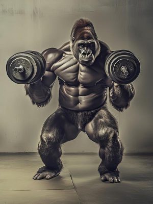 Sterke Gorillasport!