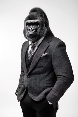 Gorilla in Stijl