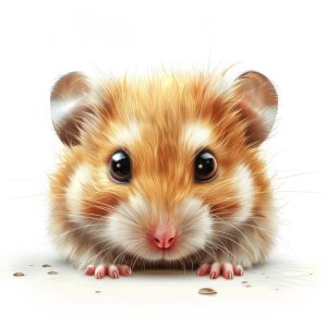Schattige Hamster Glamour!