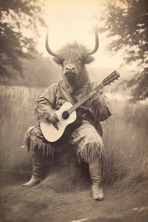 Muzikante met Hoorns!