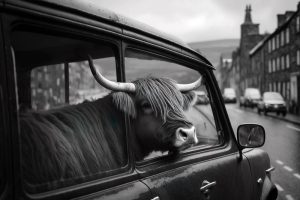 Stoere Stier op Avontuur