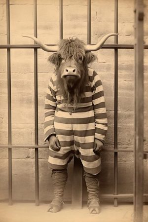 De Verborgen Stier in Gevangenis
