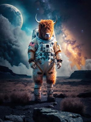 Stier Uit De Ruimte