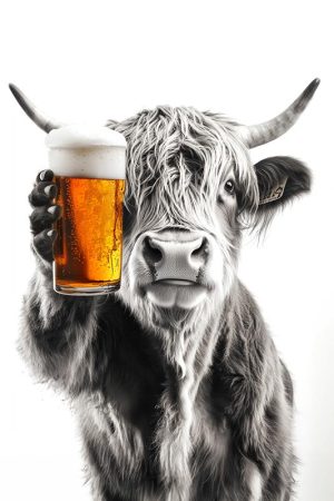 Proost met deze leuke koe!
