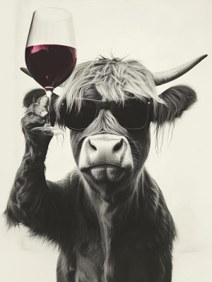 Feest met deze Stoere Koe!