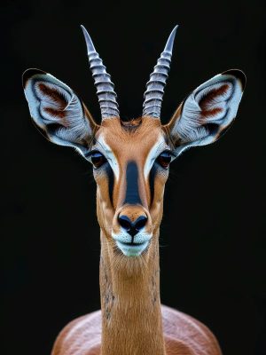 Trots gezicht van een Antilope