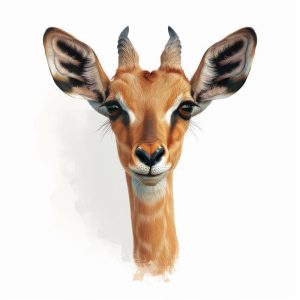 Schattige Gazelle