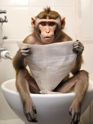 Grappige Monkey Moment!