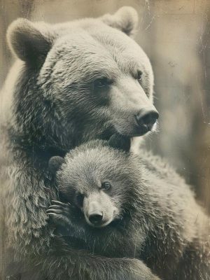 Knuffelende Beren