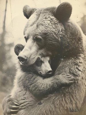 Knuffelende Beren