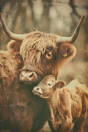 Knuffelige Hooglanders
