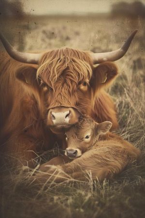 Knuffelige Hooglanders