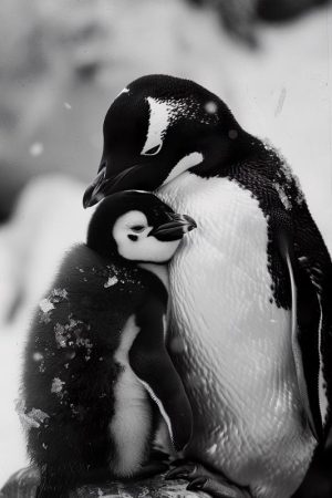 Liefdevolle Pinguïns