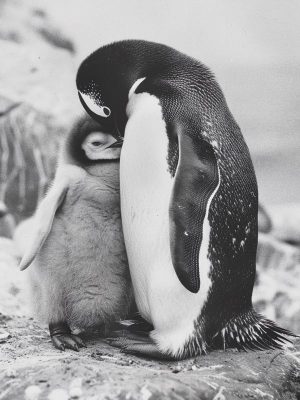 Liefdevolle Pinguïns