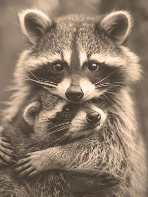 Zorgzame Raccoons