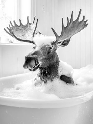 Badderende Eland in Stijl!