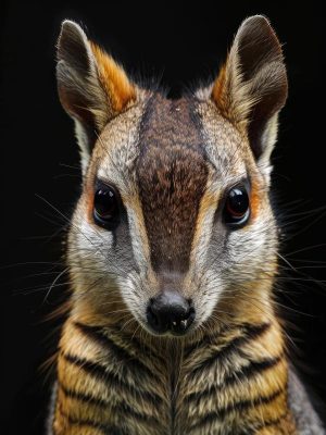 Schattige Dusky-Furred Creatie