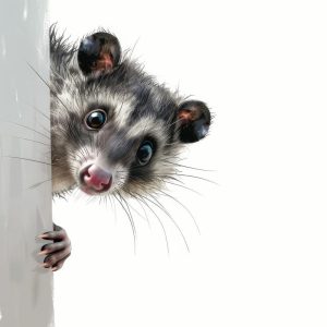 Schattige Opossum Kwelling!