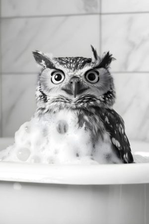 Badderen met een Uil!
