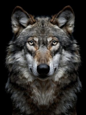 Majestueuze Wolf