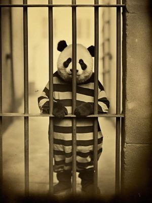 De Panda in Gevangenis