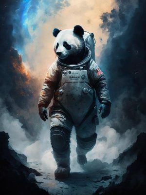 Panda in de Ruimte!