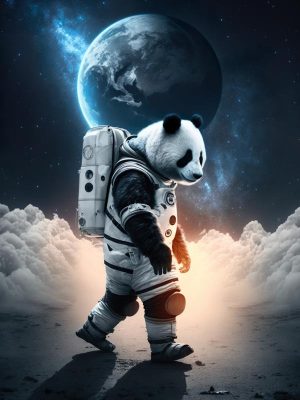 Panda in de Ruimte