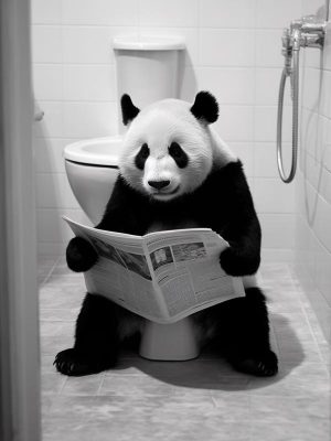 Panda op de Pot!