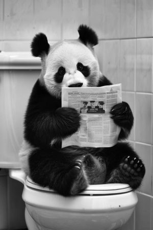 Panda op de Pot!