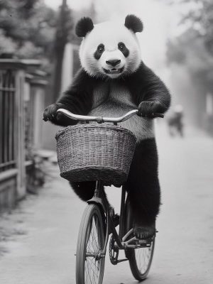 Fietsende Panda Avontuur!