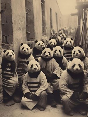 Panda's in Stijl