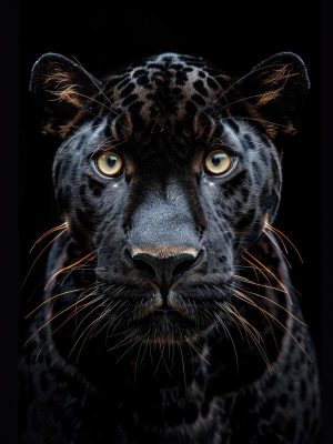 Krachtige Jaguar in Close-Up