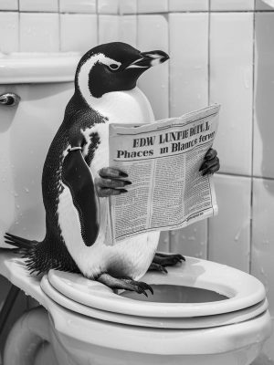 Grappige Pinguïn Moment!