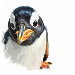 Schattige Pinguïn Showstopper