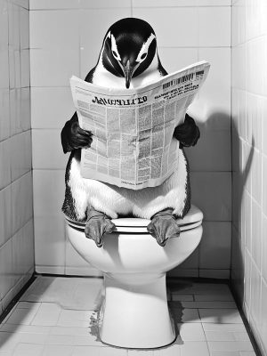 Je dagelijkse dosis penguin humor!