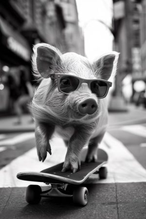 Stoere Skatevarkens!
