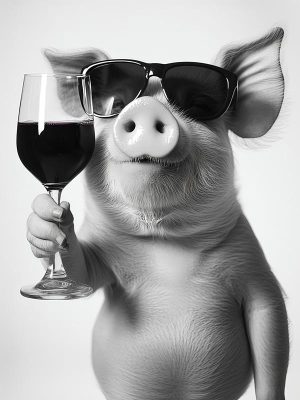 Feestvarken met een Glimlach!