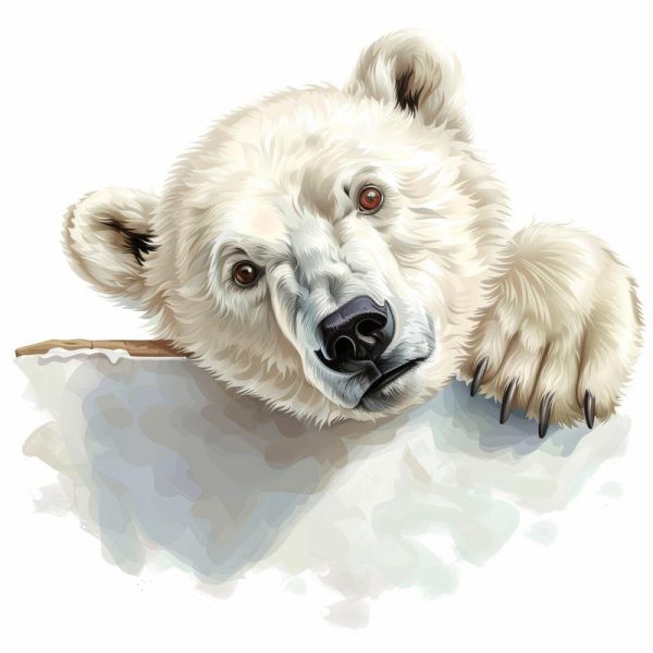 Knuffelbare IJsbeer
