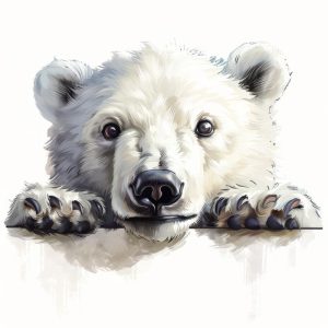 Snoezige IJsbeer