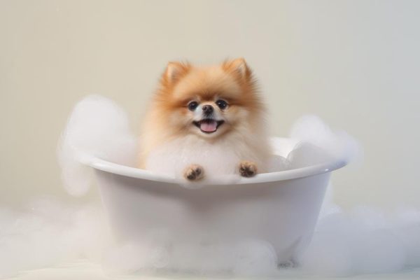 Schattige Pomeriaan in Bad!