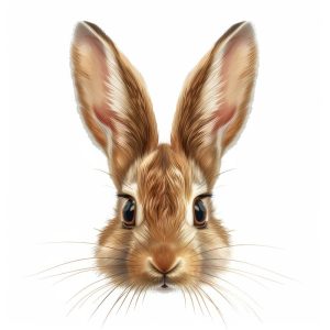 Schattige Konijnenkop