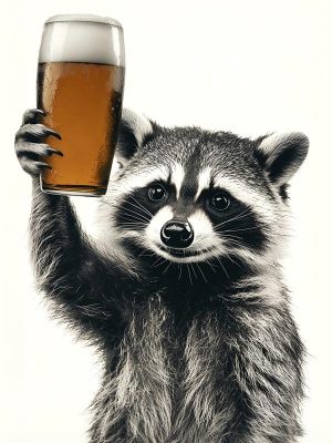 Proost met de Wasbeer!
