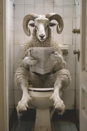 Schapen op de Pot