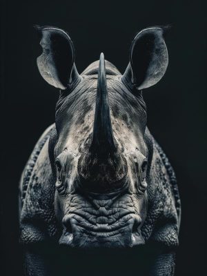 Krachtige Neushoorns