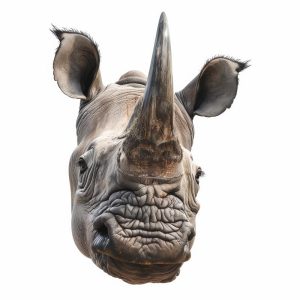 Krachtige Neushoorn!