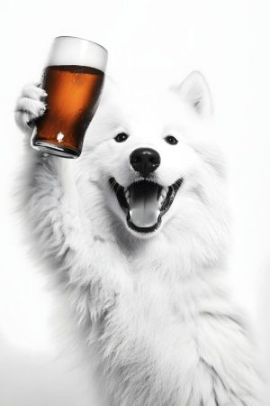 Proost met deze blije hond!
