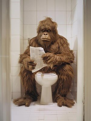 De Grote Gorillaman in Actie