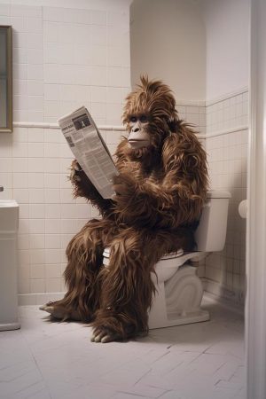 De Lezende Sasquatch