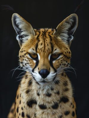 Lieve Serval in Pop Art Style