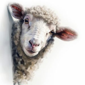 Schattig Schaapje